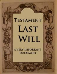 Last Will Testament